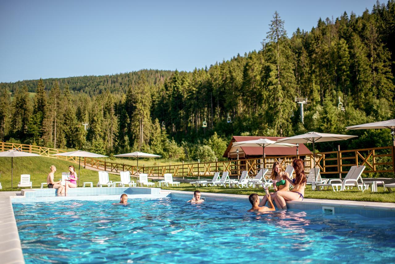 Zahar Berkut Hotel Slavske Buitenkant foto